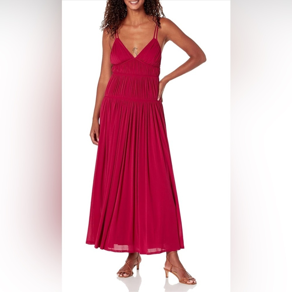 Rebecca Taylor Red Maxi Dress Size 6